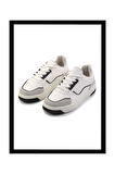 Beyaz Siyah  Kadın Sneaker K01591513009