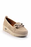 Vizon   Kadın Loafer Ayakkabı K01621050409