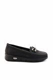 Siyah   Kadın Loafer Ayakkabı K01621050409