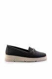 Siyah  Kadın Loafer Ayakkabı K01621060509