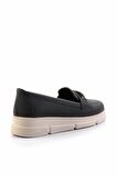 Siyah  Kadın Loafer Ayakkabı K01621060509