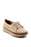 Bej Nubuk  Kadın Casual Ayakkabı K01621102901