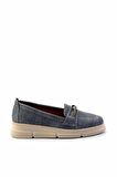 Kot Mavi  Kadın Loafer Ayakkabı K01621060509