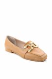 Bambi Camel  Kadın Loafer Ayakkabi K01641166109