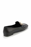 Bambi Siyah  Kadın Loafer Ayakkabi K01641165409