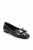 Bambi Siyah  Kadın Loafer Ayakkabi K01641121409