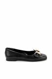 Bambi Siyah  Kadın Loafer Ayakkabi K01641121409