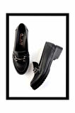 Siyah  Kadın Loafer Ayakkabı K01641012009