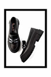 Siyah   Kadın Loafer Ayakkabı K01641015509