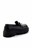 Siyah   Kadın Loafer Ayakkabı K01641015509