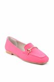 Bambi Mat Fusya  Kadın Loafer Ayakkabi K01641165409