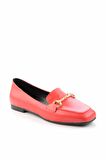 Bambi Kirmizi  Kadın Loafer Ayakkabi K01641165409