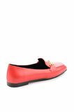 Bambi Kirmizi  Kadın Loafer Ayakkabi K01641165409