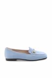 Bambi Mat Kot Mavi  Kadın Loafer Ayakkabi K01641165409