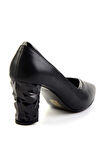 Siyah Siyah  Kadın Klasik Topuklu Ayakkabı K01674230009