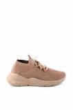 Bambi Vizon Triko  Kadın Sneaker K01673074982