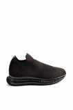 Bambi Siyah Triko  Kadın Sneaker K01703102782
