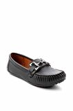 Bambi Siyah  Kadın Loafer Ayakkabi K01778166509