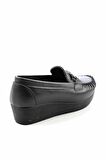 Bambi Siyah  Kadın Loafer Ayakkabi K01797002109