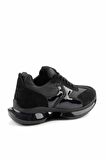 Bambi Siyah Siyah Süet  Kadın Sneaker K01791081702