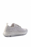 Beyaz Lame  Kadın Sneaker K01792015116