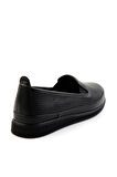 Siyah Leather Kadın Casual Ayakkabı K01809111103