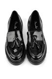 Siyah  Kadın Loafer Ayakkabı K01823060898