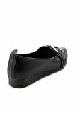 Bambi Siyah  Kadın Loafer Ayakkabi K01823020309