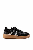 Siyah Süet   Kadın Sneaker K01828333302