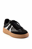 Siyah Süet   Kadın Sneaker K01828333302