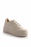 Bambi Ekru  Kadın Sneaker K01836000609