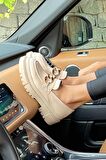 Bej  Kadın Loafer Ayakkabı K01846000109