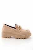 Bej  Kadın Loafer Ayakkabı K01846000109