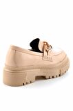 Bej  Kadın Loafer Ayakkabı K01846000109