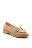 Nude  Kadın Loafer Ayakkabı K01879100509