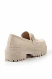 Bej  Kadın Loafer Ayakkabı K01891300409