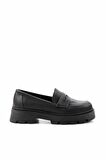 Siyah  Kadın Loafer Ayakkabı K01936092009