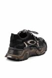 Siyah Süet  Kadın Sneaker K01948011502