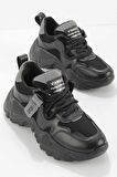 Bambi Siyah  Kadın Sneaker K01969021109