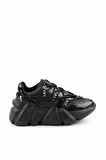 Siyah Anorak  Kadın Sneaker K01969050085