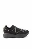 Bambi Siyah Süet  Kadın Sneaker K01970030502
