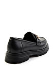 Siyah  Kadın Loafer Ayakkabı K01997010609
