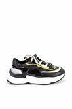 Bambi Siyah Lila Parasüt  Kadın Sneaker K01991016067