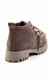 Vizon Nubuk  Kadın Bot & Bootie K02028122601