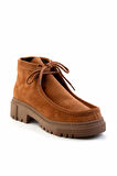 Taba Süet Hakiki Deri Kadın Bot & Bootie K02041200502