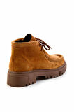 Camel Süet Hakiki Deri Kadın Bot & Bootie K02041200502