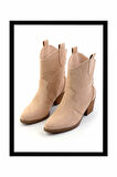 Camel Süet  Kadın Bot & Bootie K02069011002