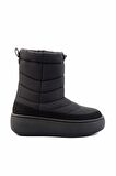 Mat Siyah Paraşüt  Kadın Bot & Bootie K02102011267