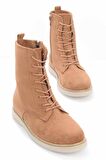 Bambi Taba Süet  Kadın Bot & Bootie K02116010502