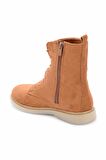 Bambi Taba Süet  Kadın Bot & Bootie K02116010502